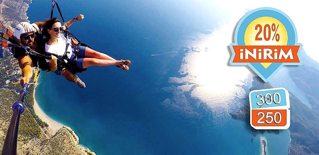 Yamaç paraşütü erken rezervasyon