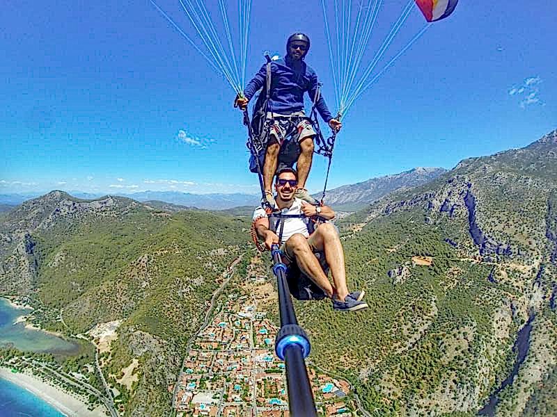 Fethiye yamaç paraşütü en güzel pozlar (9)