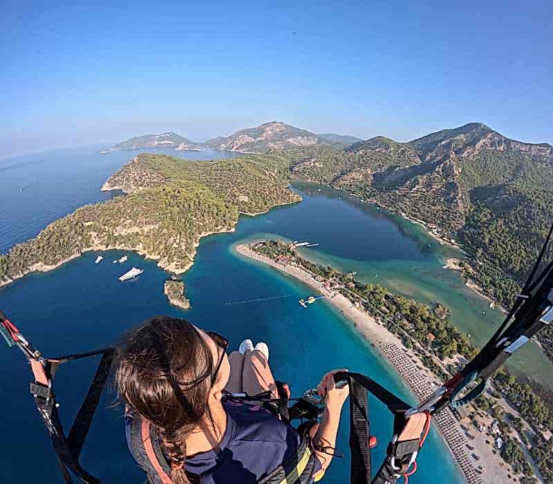 oludeniz yamac parasutu babadag da yapılmaktadır
