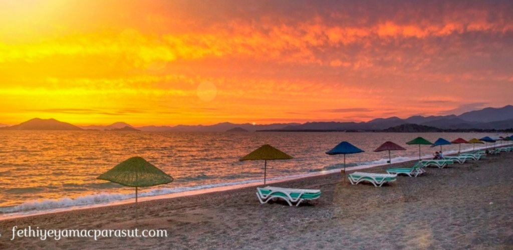 Fethiye de Gezilecek Yerler Çalış plajı