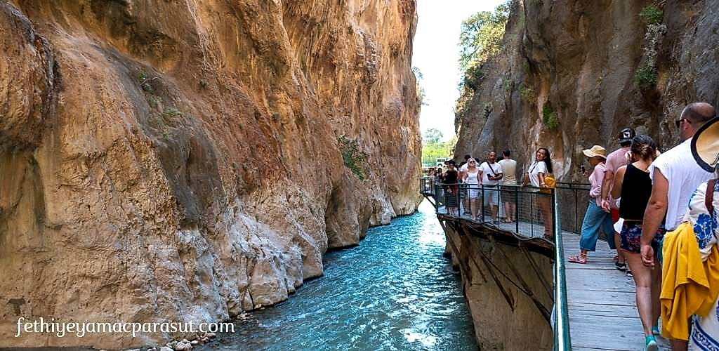 Fethiye de Gezilecek Yerler - Saklıkent
